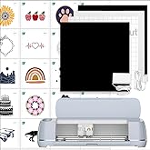 Cricut Maker 3 & Digital Content Library Bundle - Includes 30 images in Design Space App - Smart Cutting Machine, 2X Faster &