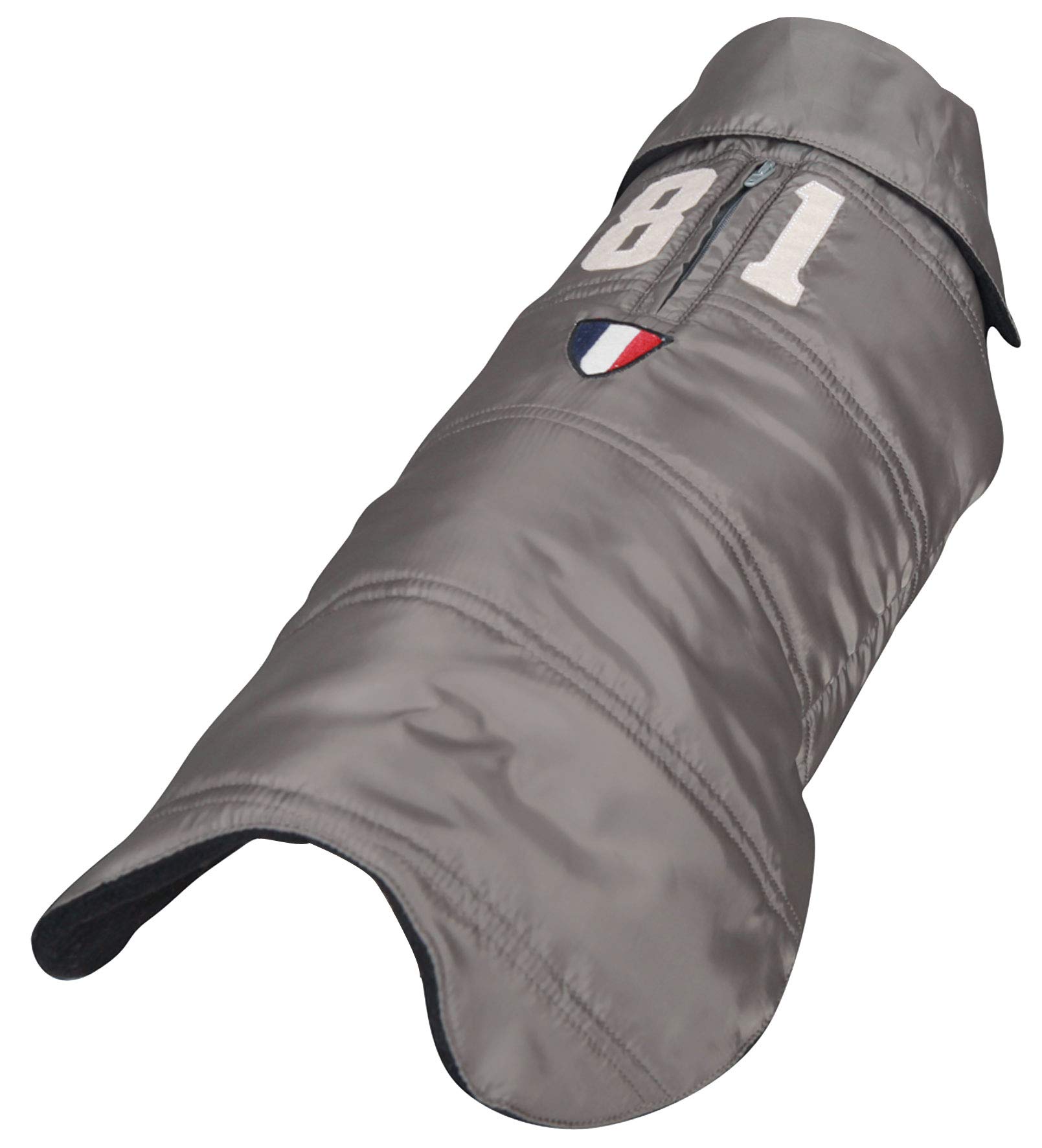 Wouapy 81 Khaki Dog Coat, Small, Protects Your Dog From Bad Weather