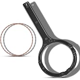 492 Fuel Tank Lock Ring Tool &amp; 61402-08 Fuel Pump Door Gasket for Harley-Davidson Touring Electra Glide, Street Glide, Road Glide, Ultra Classic Electra Glide from 2008 to 2025