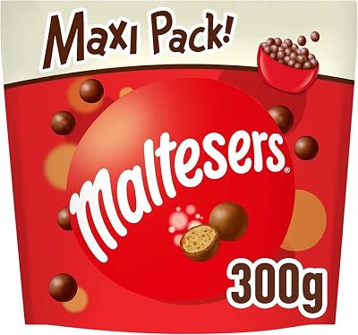Snack en Bolitas de Leche Malteada recubiertas de Chocolate con Leche, 300g