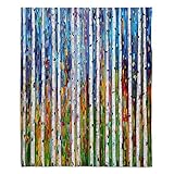 Blankets Ultra Soft Fuzzy Fleece 4 SIZES! from DiaNoche Designs by Karen Tarlton Home Decor Unique Designer Artistic Stylish Bedroom Ideas Couch or Throw Blankets - Autumn Birch Tree