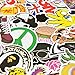 Future Stickers 600 pcs Laptop Stickers Car Motorcycle Bicycle Luggage Decal Graffiti Patches Skateboard Stickers for Laptop - No-Duplicate Sticker Pack