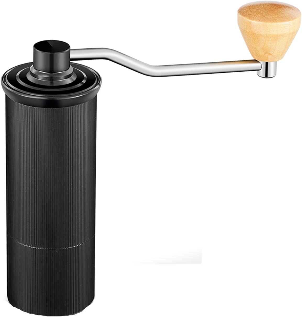 Manual Coffee Grinder, Large Capacity Hand Crank, Adjustable Setting