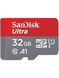 Sandisk Ultra 32GB Micro SDHC UHS-I Card with Adapter - 98MB/s U1 A1 - SDSQUAR-032G-GN6MA