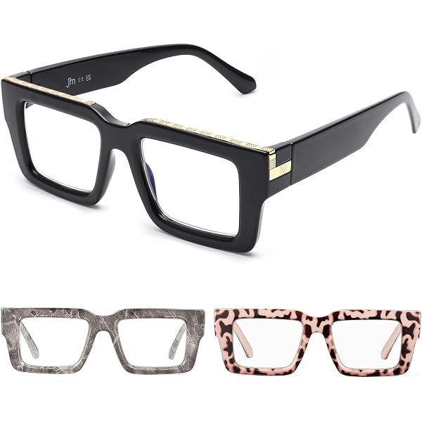 Calabria 4368B Rectangular Reading Glasses W/ Matching Case - Designer...