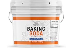 Unpretentious Baking Soda (1 Gallon), Cooking, Baking, Cleaning & More