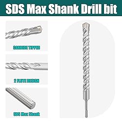 1-1/4 in x 10-1/4 in (32 x 260mm) SDS Max Rotary