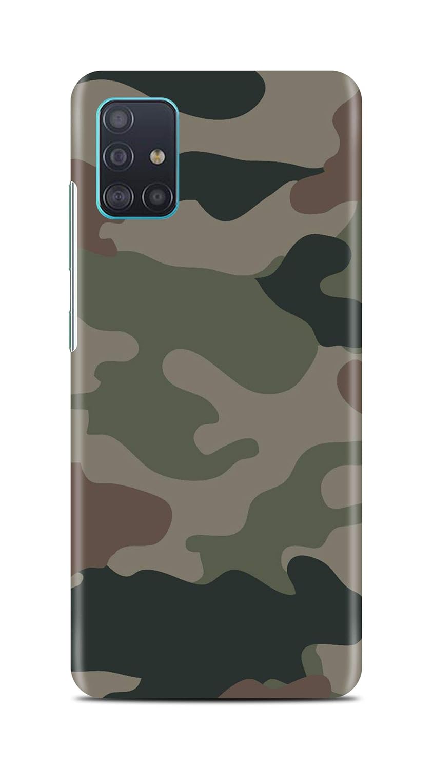 Shengshou Mobile Back Cover for Samsung A51 Military Amazon.in