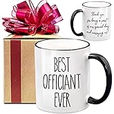 Dnuiyses Wedding Officiant Mug - Funny Registry Mug, Thank You Gift for Bride & Groom