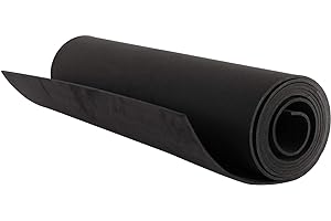 Artilife Closed Cell Sponge Foam Sheet Roll, 1/8" T x 13" W x 80" L, Perfect Cosplay Padding, DIY Project EPDM- Easy Cut Non-Adhesive Multi-Function Soundproof Foam Sheet