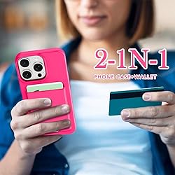 Petocase for iPhone 15 Pro Max Wallet Case Card