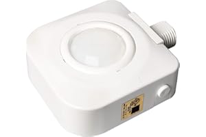 ECOELER Ceiling Occupancy Motion Sensor Switch, High Bay Fixture Mount 360° Ceiling Automatic Light Switch, 120/277VAC, UL, FCC Approved Passive Infrared Sensor