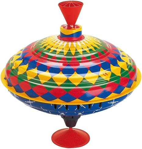 old fashioned spinning top toy