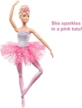 Barbie Dreamtopia Twinkle Lights Ballerina Doll Blonde Hair Light-Up Royal view 5