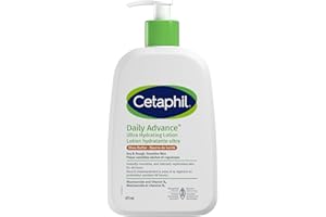 Cetaphil Daily Advance Lotion, Hydrating Body Lotion with Shea Butter for Dry & Sensitive Skin, Provides 48-Hr Hydration, Fra