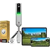 Rapsodo MLM2PRO Mobile Launch Monitor Golf Simulator | 3 Chrome Tour Balls | Swing Trainer &amp; Shot Tracker for Home &amp; Driving Range | Indoor &amp; Outdoor Golf Training Aid | Dual Camera | 15 Metrics