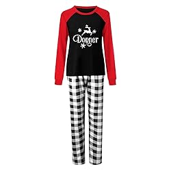 KASAAS Christmas Pajamas for Family Pjs Matching