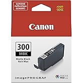 Canon PFI-300 Genuine Matte Black Ink Tank, Compatible with ImagePROGRAF PRO-300 Printers