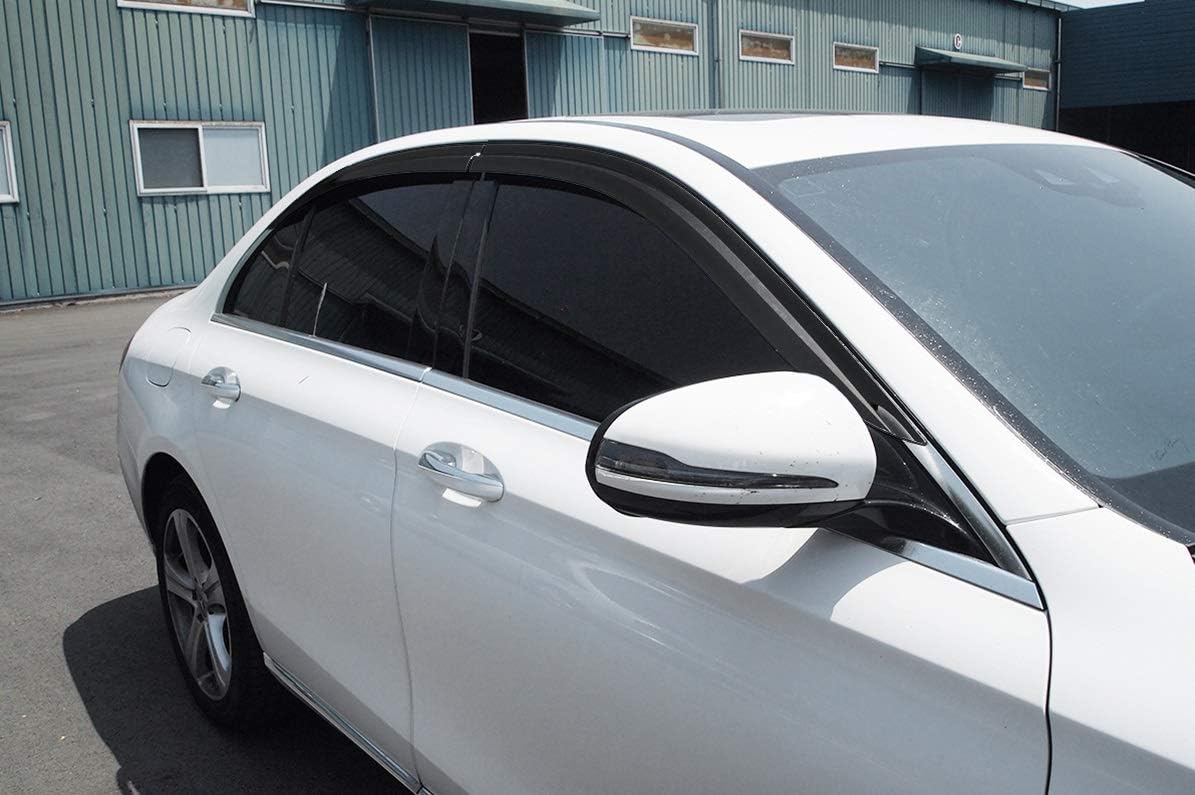 Autoclover Wind Deflectors Set for Mercedes E Class W213 Saloon 2016+ (4 pieces)