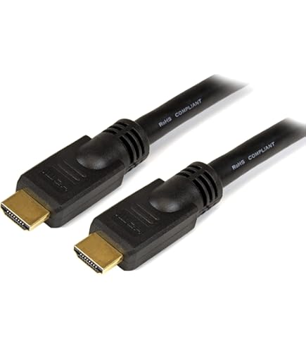 Amazon.com: StarTech.com 50ft (15m) HDMI 2.0 Cable - 4K 60Hz