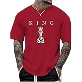 SOLY HUX Men's Graphic Tees Crew Neck T Shirts Short Sleeve T-Shirts Casual Summer Streetwear