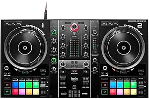 Hercules DJControl Inpulse 500: 2-deck USB DJ controller for Serato DJ and DJUCED (included)