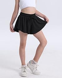KEREDA Girls Flowy Shorts,Butterfly Shorts for Teen