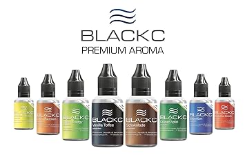 BLACKC PREMIUM AROMA zum selber mischen von E-Liquid/Liquid-Base für E-Zigaretten und E-Shishas – ORIGINAL AROMA-KONZENTRAT unserer TOP-Seller-E-Liquids, MADE IN GERMANY (Eisbonbon, 50 ml)