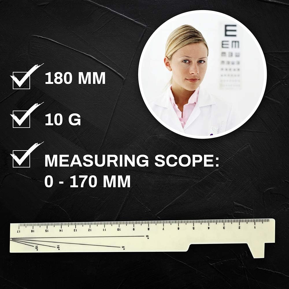 Multipurpose PD Optical Ruler for Reading Pupil Distance Meter Eye Ophthalmic Straight Edge - Image 5