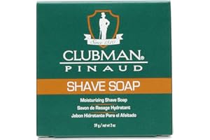 Clubman Shave Soap – Classic Shaving Soap for Men, Smooth & Comfortable Shave, Premium Men’s Grooming, 2.5 oz
