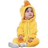Dream cosplay Unisex Baby Costume,Baby Flannel Animal Halloween Home Clothing