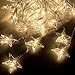 Outdoor Solar String Lights, AGPTEK 6 Meter 20 LED Star Solar String Lights for Garden Patio Party Wedding Birthday Holiday Party Decoration (Warm White)