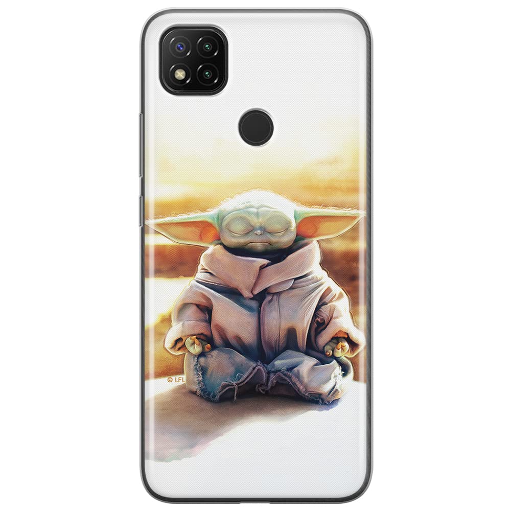 ERT GROUP mobile phone case for Xiaomi REDMI 9C original and officially Licensed Star Wars pattern Baby Yoda 015 optimally adapted to the shape of the mobile phone, case made of TPU