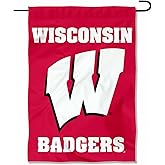 Wisconsin Badgers Garden Flag