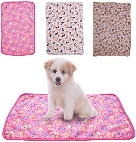 WIDEN Pet Puppy Coral Velvet Blanket Soft Warm Sleep Mat