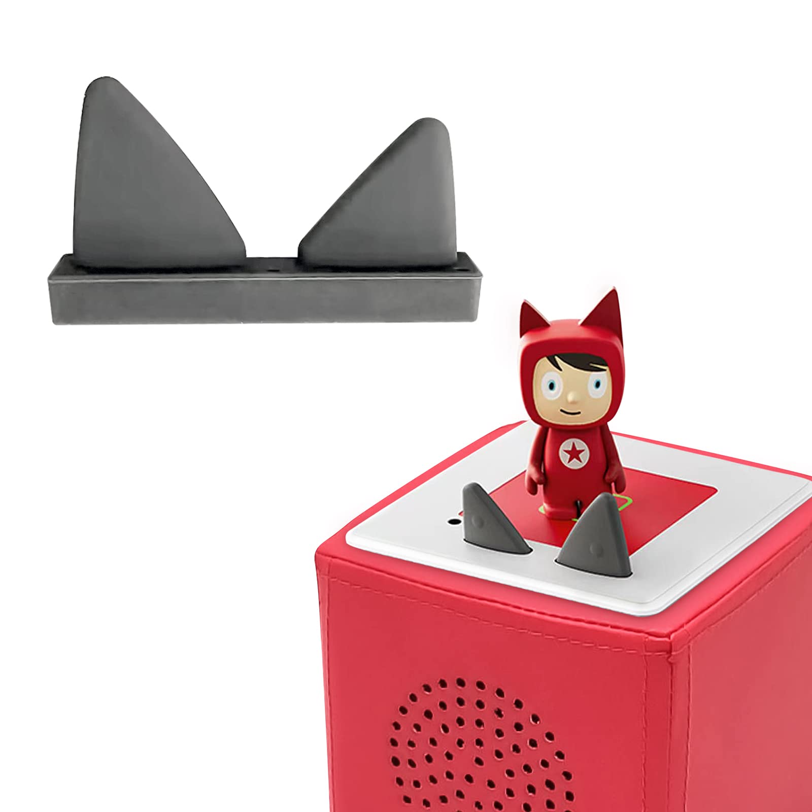 Replacement Ears for Toniebox Tonie Figures Tonies Starter Set for Toniebox (grey)