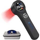 XHUIA Handheld Red Light Therapy Device, 4x980nm 4x810nm 16x660nm, Cold Light Therapy Machine for Knee, Shoulder, Muscle, Joint Pain Relief, Near Infrared Light Therapy for Human at Home or Travel