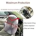 Big Ant Steering Wheel Cover Sun Shade + Bonus Side Window Sunshade-Heat Reflector Fit Most Jumbo/Standard Car-Sliver (20.1