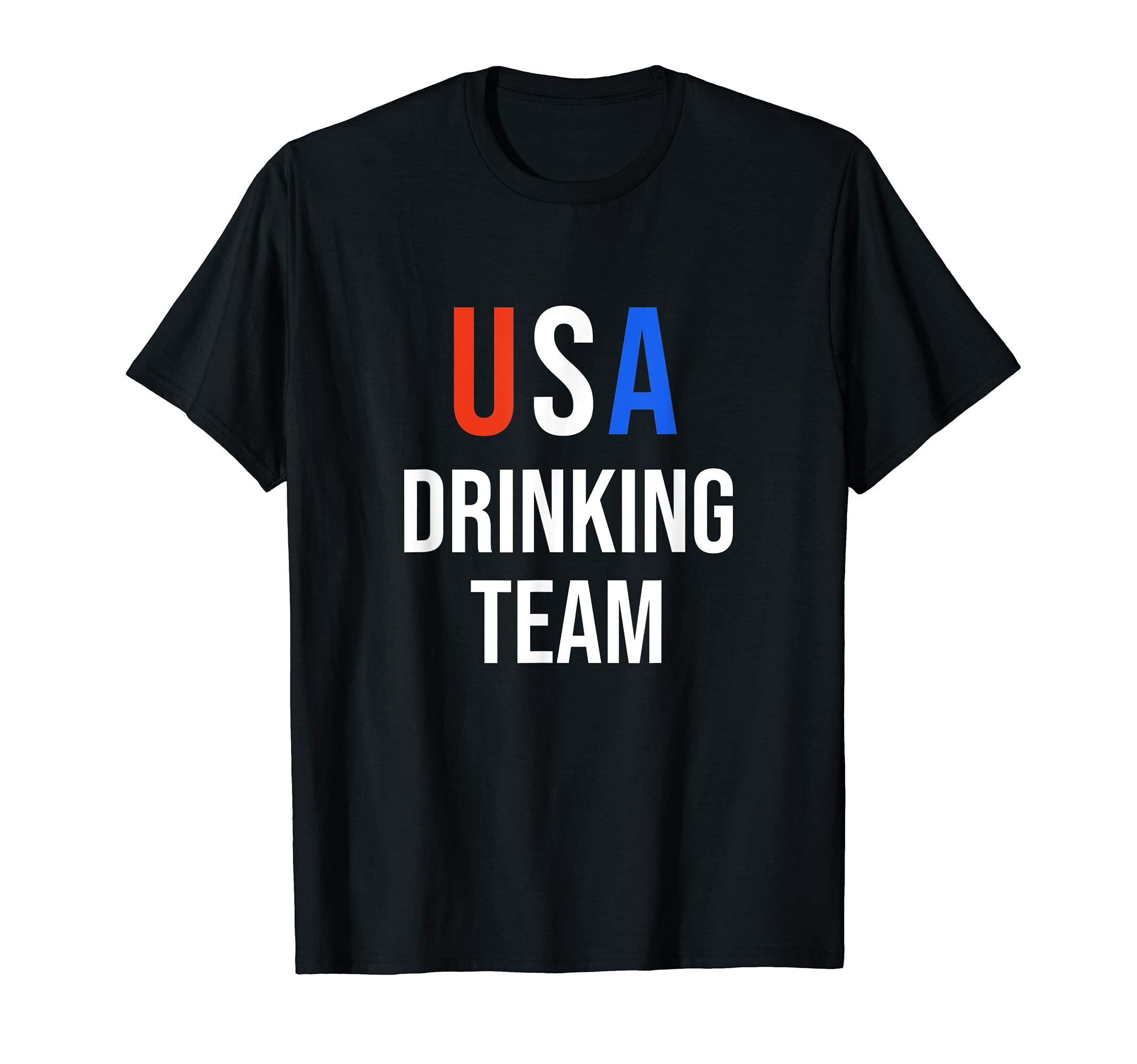 4th of July USA Drinking Team Design For Beer Pong T-Shirt