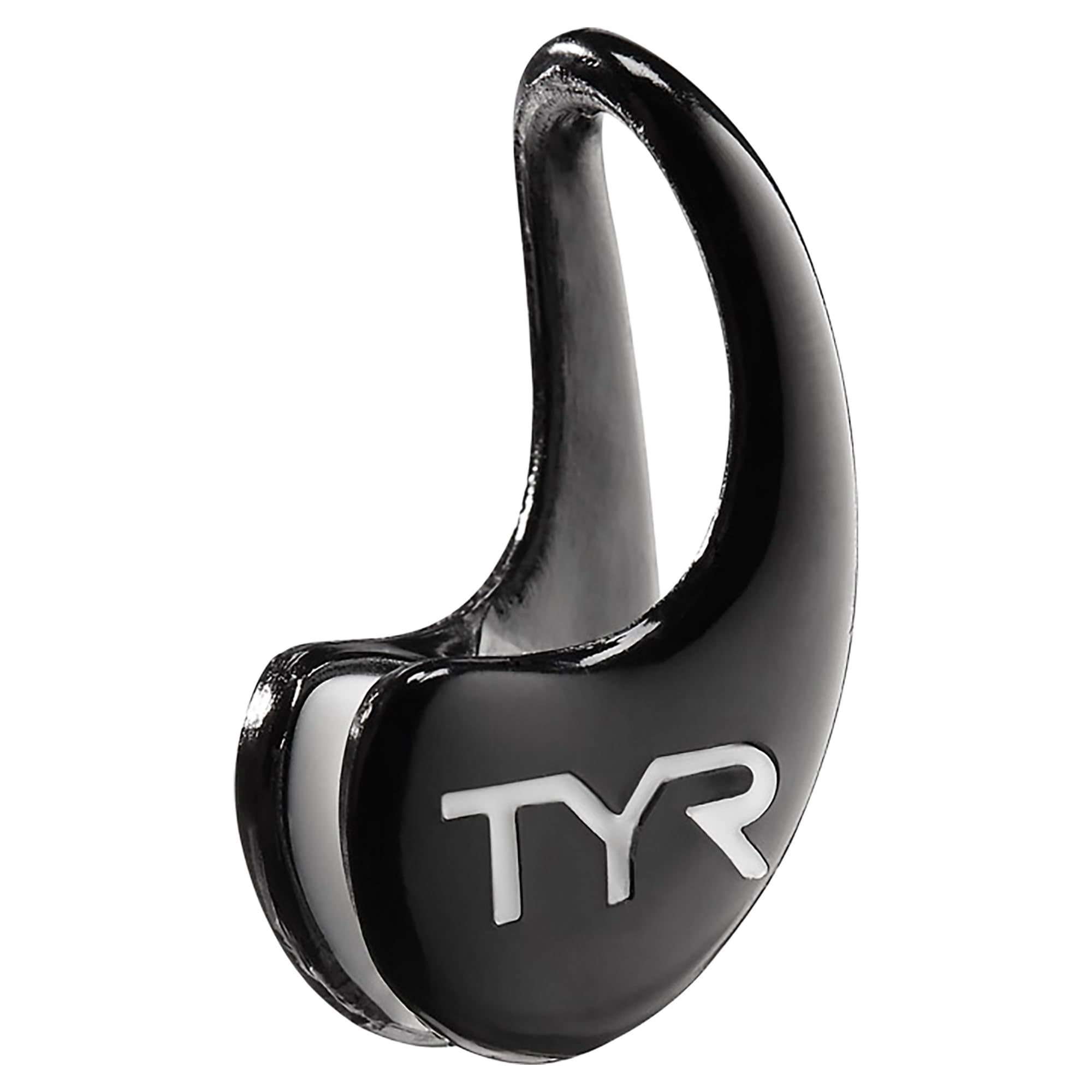 TYR Unisex Adult ergo swim nose clip Nose Clip - black, M