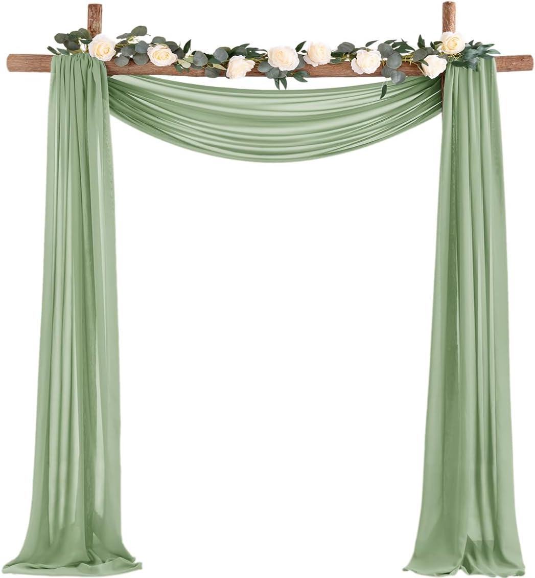 Window Treatments - Socomi Wedding Arch Draping Fabric 1 Panel 29