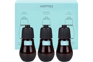 HAPPTWS Diffuser Oil Set (Peach, Strawberry, and Plum Blossom)