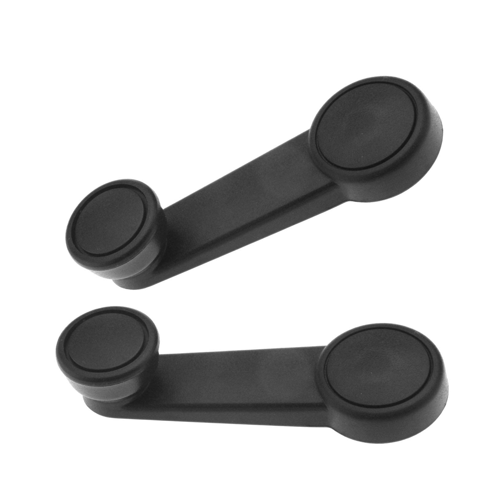 ENET 2pcs Front Door Window Winder Handle Replacement Part For Car Auto Vehicle 1041708 95VB-V23342-ABYYCT
