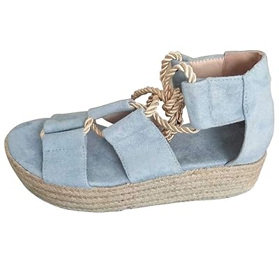 Buy Doratasia Espadrille Sandals For Women Summer Platform Strappy Sandal Open Toe Flat Sandals Online In Bahrain B07s5lnpjr