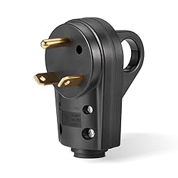 BougeRV 30 AMP RV Receptacle Plug RV 30 AMP