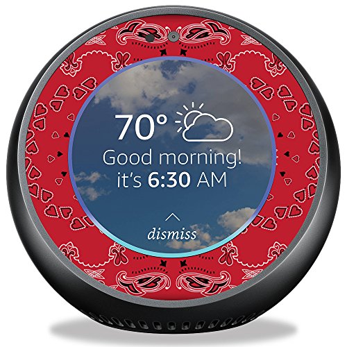 Click Here to See More Images Skin for Amazon Echo Spot - Bandana| MightySkins Protective, Durable, and Unique Vinyl Decal wrap cover | Easy To Apply, Remove, and Change Styles | Made in the USA