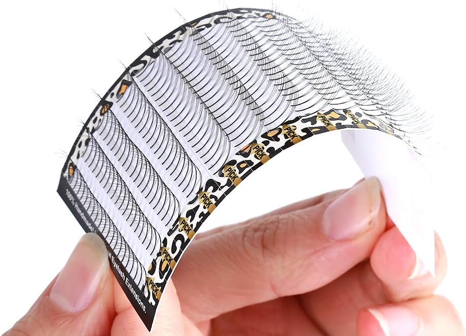 Demi Queen 3D Premade Fans Russian Individual Volumes Lashes Rapid Handmade Cluster Eyelash Extensions Thickness 0.07mm D Curl
