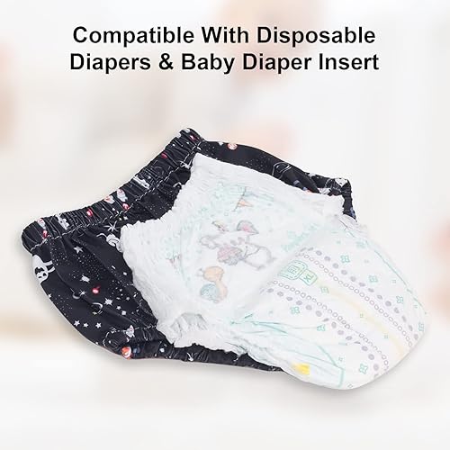 Potty Training Underwear for Boys, Toddler Rubber Swim Diaper