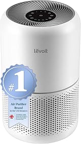 Levoit Air Purifier Core 300 for Bedroom 80m² CADR 187 HEPA Ultra Quiet