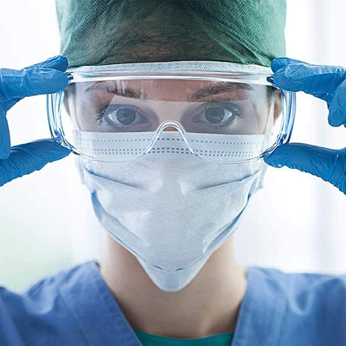 Sooiy AntiNiebla Médico Gafas, Lentes de Seguridad Virus protección médica, quirúrgica contra Sooiy AntiNiebla Médico Gafas, Lentes de Seguridad Virus protección médica, quirúrgica contra